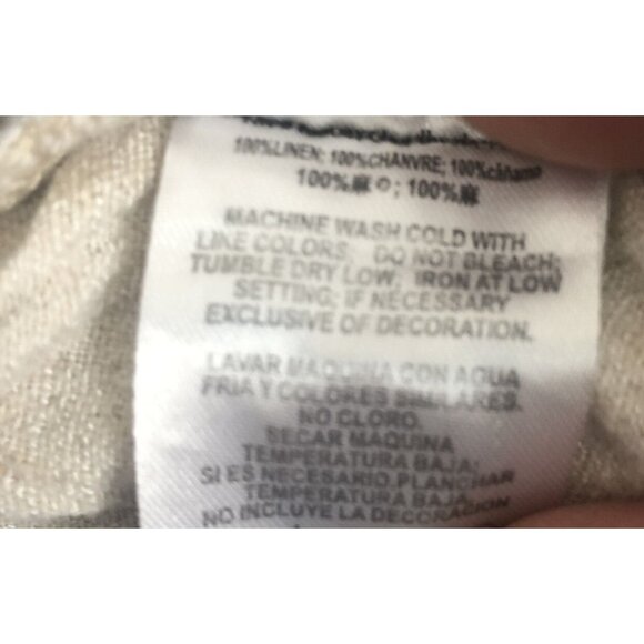 Fore! Axel & Hudson Size 4 Cream Linen Shorts - Picture 6 of 6